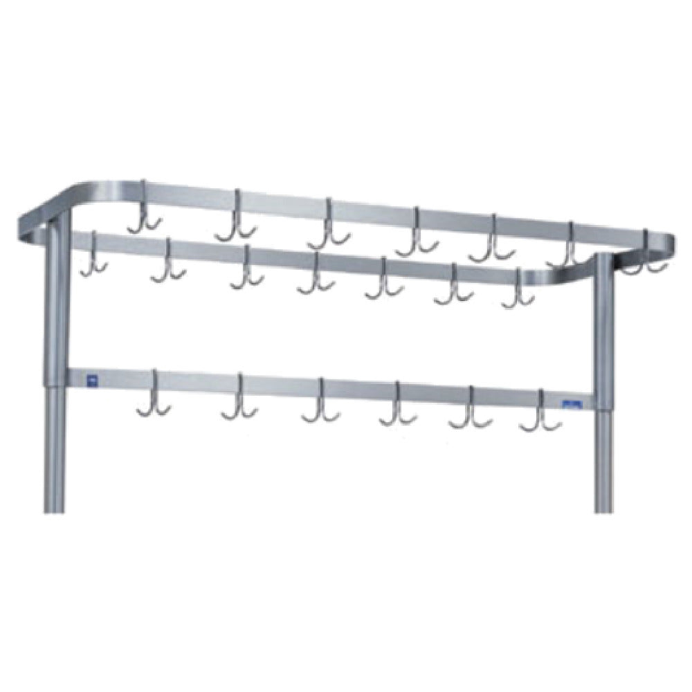 Duke 707-72-GL Pot Rack Table Mount 64"W X 24"D X 14"H