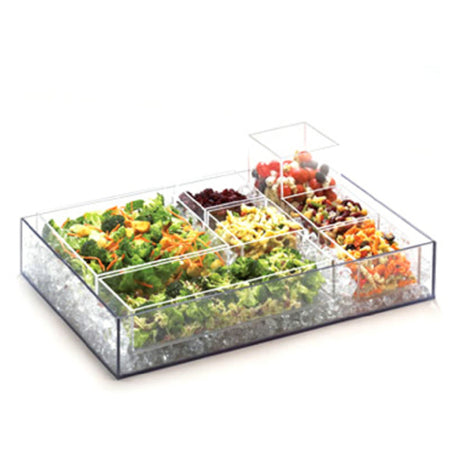 Cal Mil 1391-12 Cater Choice Box 5"W X 5"D X 6"H Square