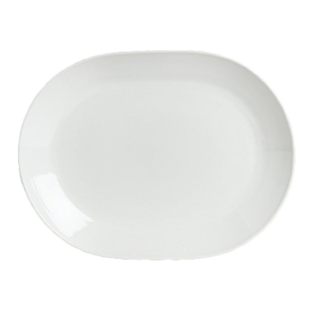 Steelite 6300P312 Race Track Platter 12-1/2" X 9-1/2" Oval