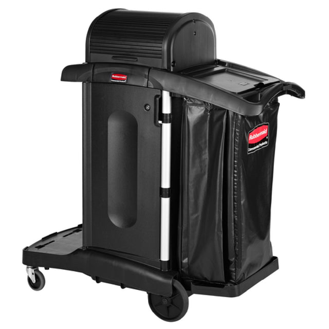 Rubbermaid 1861427 - High Security Executive Janitorial Cleaning Cart, 7.25 Cu.ft. Storage Capacity