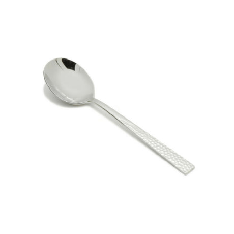 Fortessa DVMETD640003 Yuma Bouillon Spoon 6.9" (17.4cm) 18/0 Stainless Steel