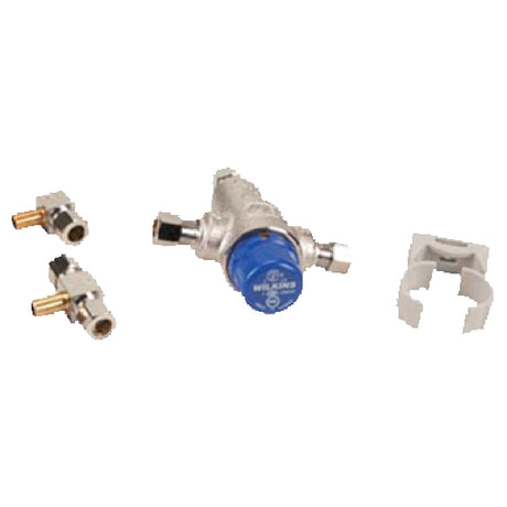 Franklin Machine Products 117-1332 Thermostatic Mixing Valve 3/4" Inlet & Outlet 95°F To 115°F Temperature Range