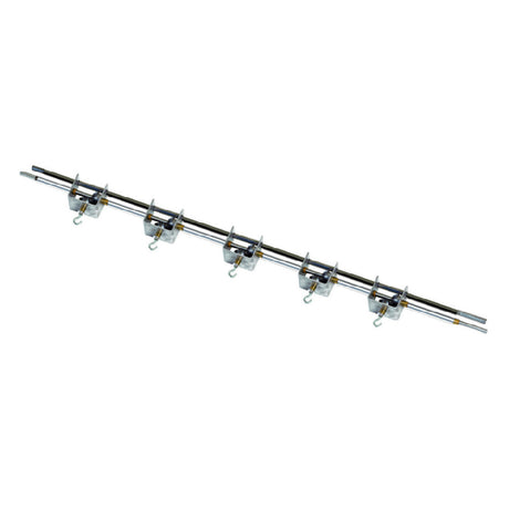 Rotisol FI1600-C Complete Vertical Spit System Bar For FlamBoyant 1600's Including (2) Brackets Necessary To Install The System