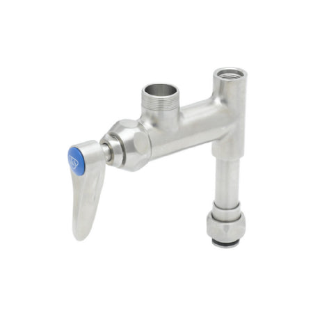 T&S Brass S-0155-LNEZ EverSteel Add-On Faucet Stainless Steel (less Nozzle) 3/8” NPT Female Outlet