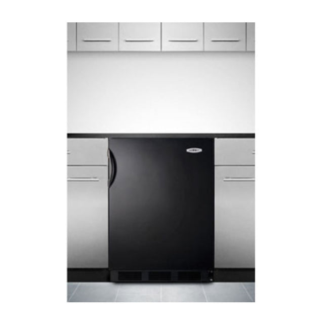 Summit FF7BKBIADA Undercounter Refrigerator Built-in Or Freestanding Use One-section