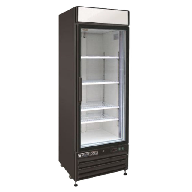 Maxximum MXM1-23RBHC Maxx Cold X-Series Refrigerated Merchandiser Reach-in One-section