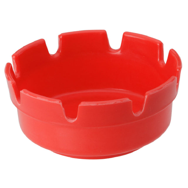 Royal Industries ROY ASH 263 RED Ash Tray 7-1/2" X 1-5/8" 4" Deep