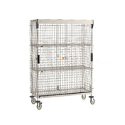Metro SEC56S-SD-SL-2SE - Super Erecta® Security Unit, Mobile, 65"W X 28-1/2"D X 62"H