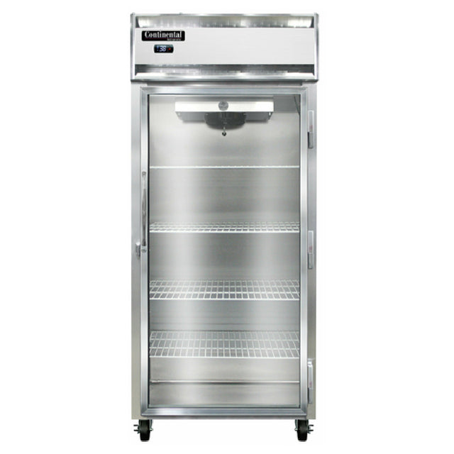 Continental Refrigerator 1RXSNSSGD Extra-Wide Refrigerator Reach-in Display 36-1/4"W