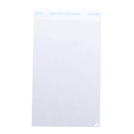 Hubert 51915 - Poly Bag, 6"L X 9-1/2"H, Clear