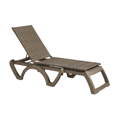 Grosfillex UT524681 Java Chaise Stackable Without Arms