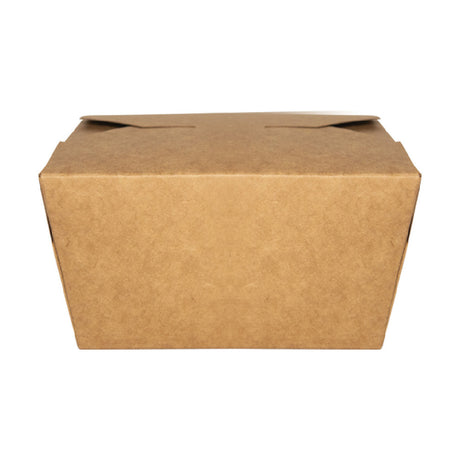 International Tableware TG-KB-#1 Kraft Take-Out Boxes #130 Oz. 4-1/8"L X 3-1/2"W X 2-1/2"H