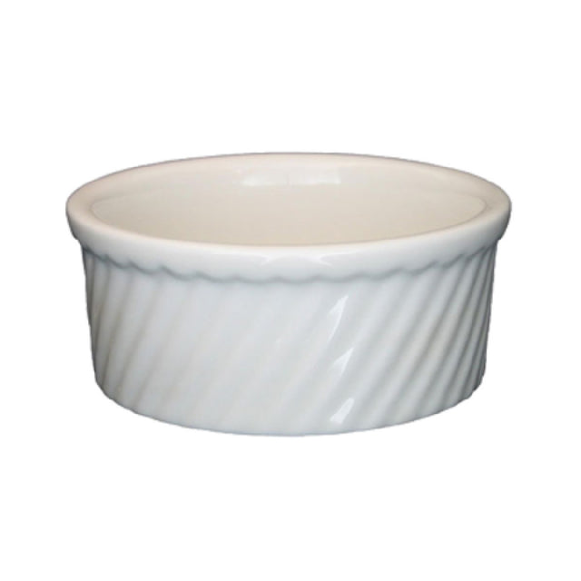 International Tableware SOFS-20-EW Soufflé Dish 20 Oz. 5-7/8" Dia. X 2-1/4"H