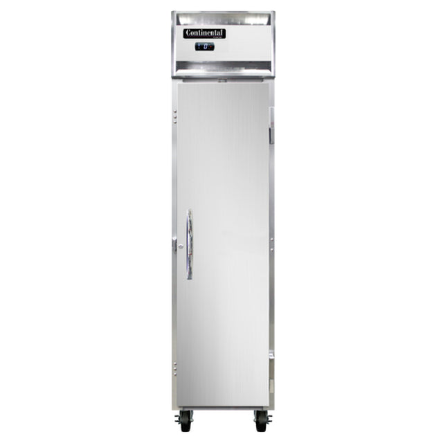 Continental Refrigerator 1FSEN Slim Line Freezer Reach-in 17-3/4"W