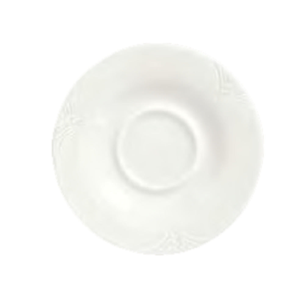 Libbey 950041436 (Formerly Syracuse China) Saucer 5-5/8" Dia. 2" Dia. Well