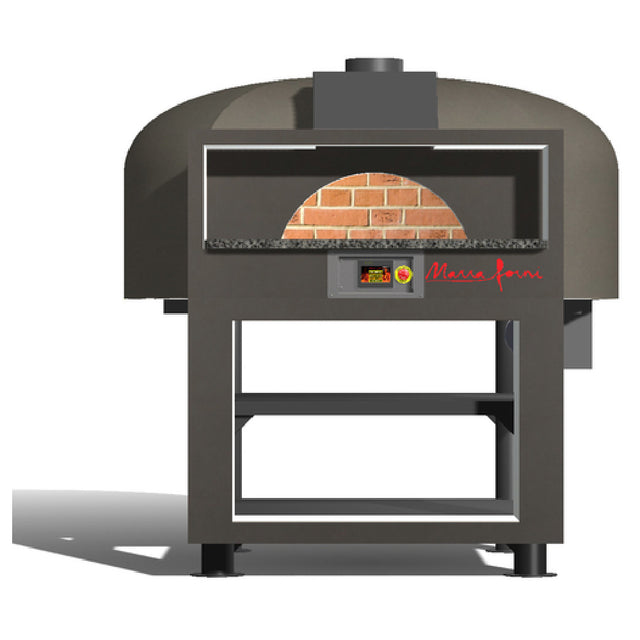 Marra Forni EF180G Facade Gas Fired Oven Enclosed 70.87" Dia. Interior Brick Deck