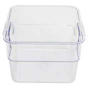 Alegacy Foodservice Products PCSC10S E™ Economy Storage Container 12 Qt. 11-3/8" X 11-3/8" X 8-1/4"