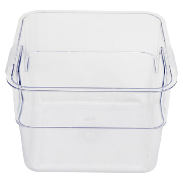 Alegacy Foodservice Products PCSC10S E™ Economy Storage Container 12 Qt. 11-3/8" X 11-3/8" X 8-1/4"
