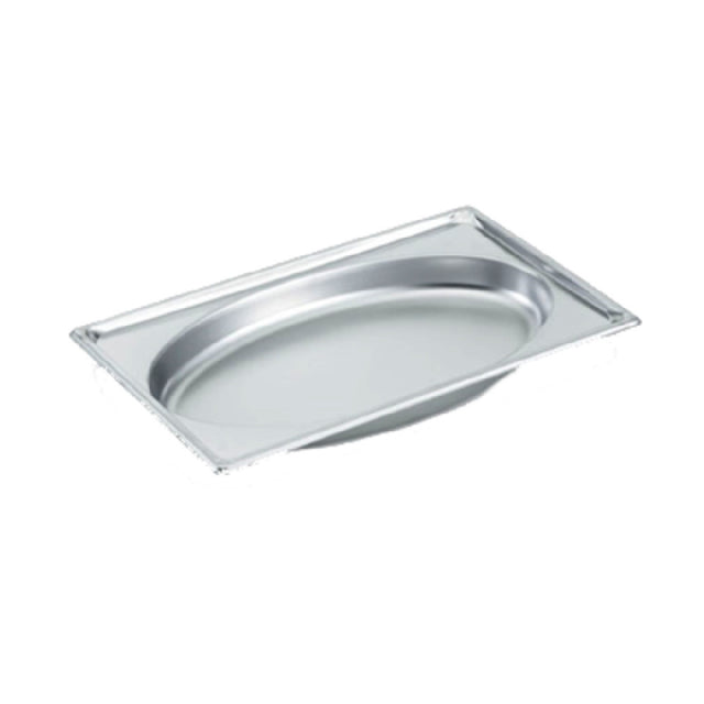 Vollrath 3101020 Super Pan® Super Shape Full Oval Pan 4.8 Quart 22 Gauge