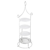 Bauscher Hepp 57.0176.6040 - Tea Stand, 46-1/4"H, (4) Tiers (for 3 Plates, & 1 Tray Not Included)