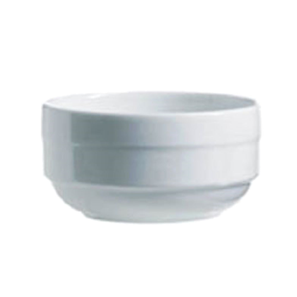 Arc Cardinal S1534 Arcoroc Rondo Bowl 17.0 Oz (D:4.375'') High Alumina Porcelain