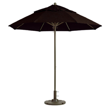 Grosfillex 98801731 Windmaster Umbrella 9 Ft. Round Top