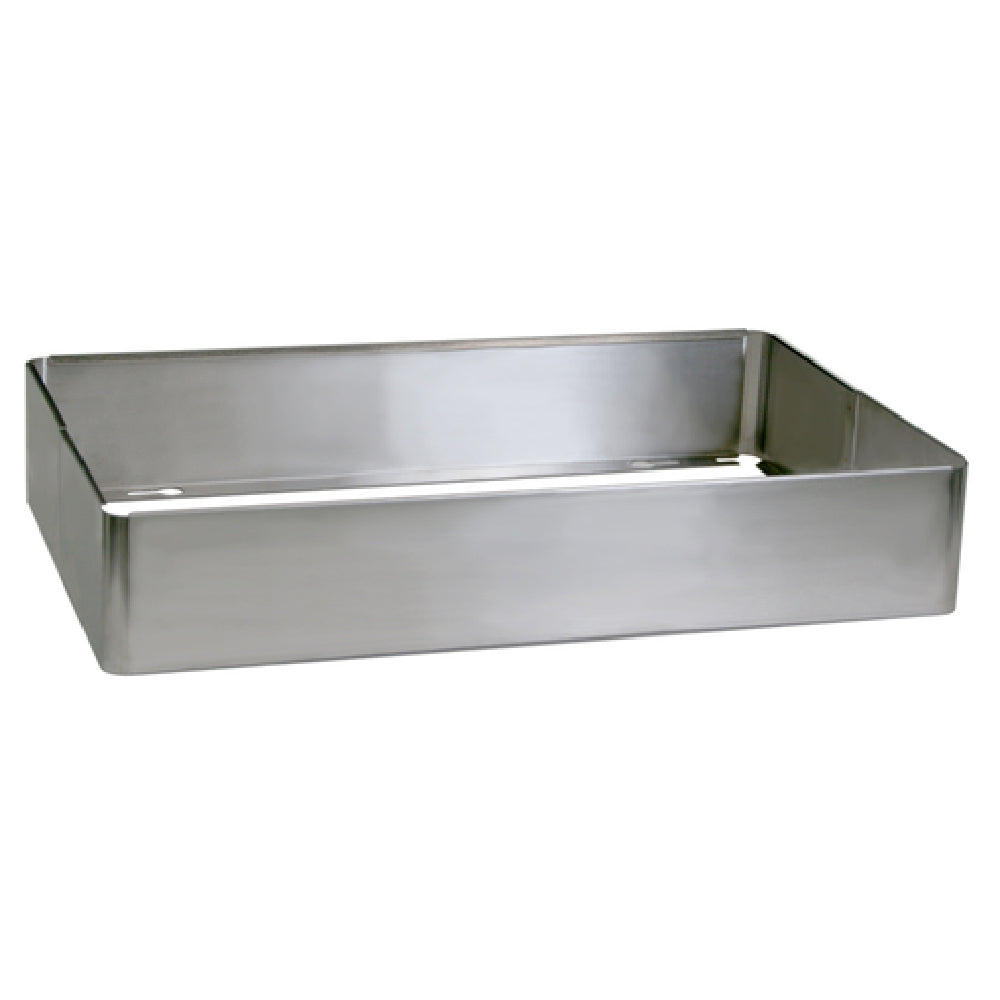 Cadco PS-CBC-4 Steam Pan Holder Accessory Holds (2) Half Size Or (3) Third Size 4" Deep Steam Pans (not Included)