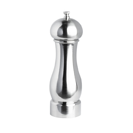 Steelite 6336T526 Pepper Mill 7.5" X 7.5"H 18/10 Stainless Steel