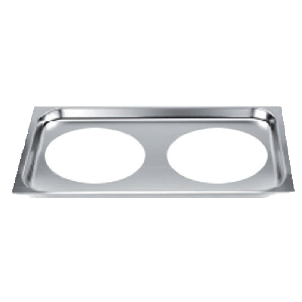 Paderno 58467-BA Tray For Cooled Buffet Showcase With Hole For Glass