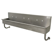 Advance Tabco 19-18-72-ADA Multiwash Hand Sink Wall Mounted 72"W X 19-1/2"D X 25-1/2"H (overall)