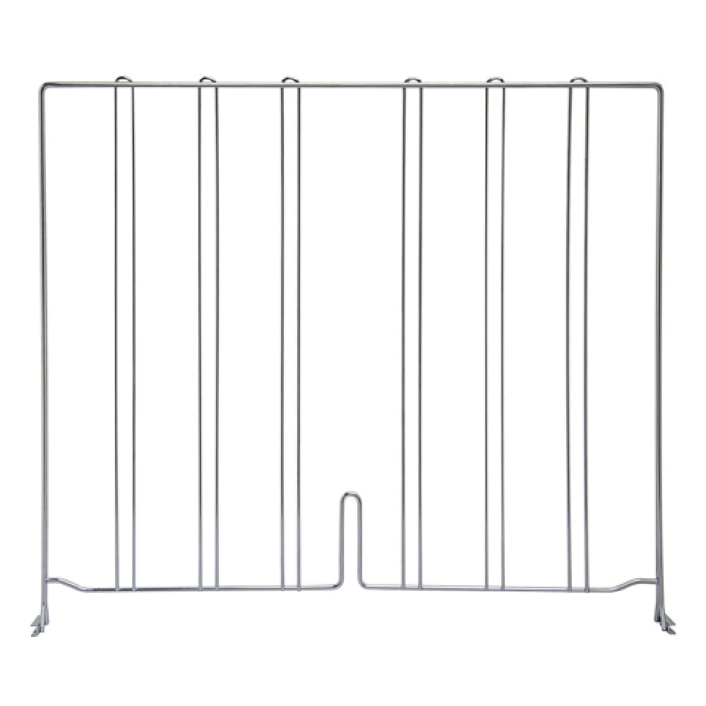 Quantum DIV24X21GY Wire Shelf Divider 24"D X 21"H Gray Epoxy Antimicrobial Finish