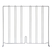 Quantum DIV24X21GY Wire Shelf Divider 24"D X 21"H Gray Epoxy Antimicrobial Finish