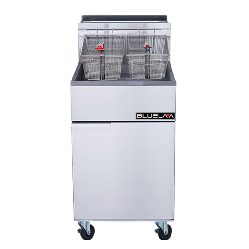 Blue Air BLF5-LPG Deep Fryer 70 Lbs Capacity Five Tube Burner