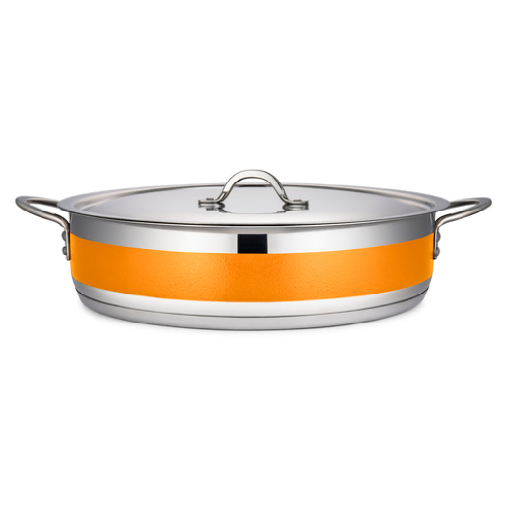 Bon Chef 71032-CF2-O Country French X Pot 9 Qt. 14-3/4" Dia. X 3-3/8"H