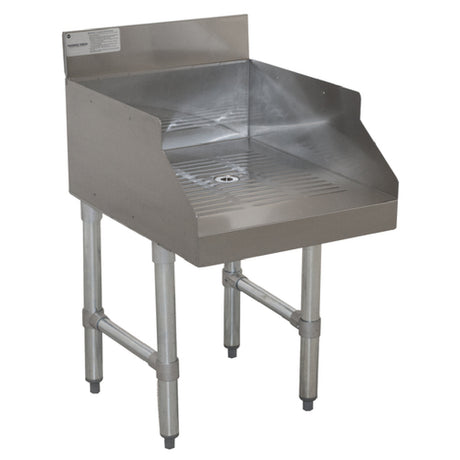 Advance Tabco SL-GS-24 Underbar Basics™ Recessed Drainboard Underbar For Glass Storage