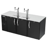 Beverage Air DD78HC-1-B - Draft Beer Cooler, 79"W, 29"D