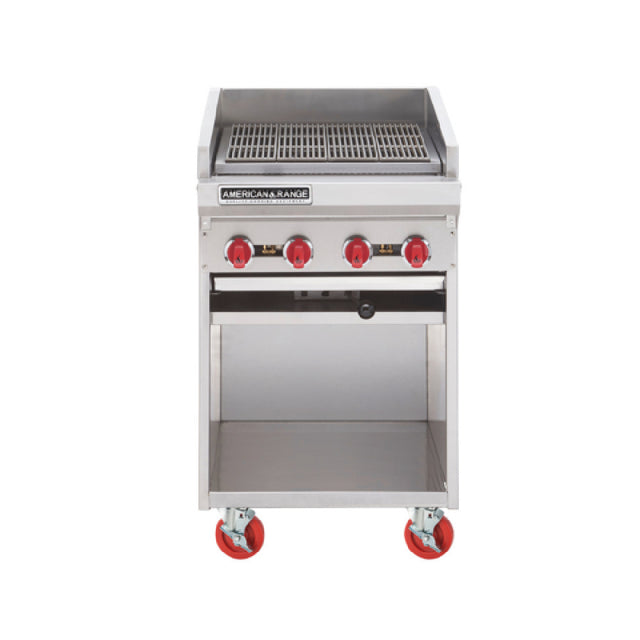 American Range ADJF-60_NAT - Charbroiler, Gas, Floor Model