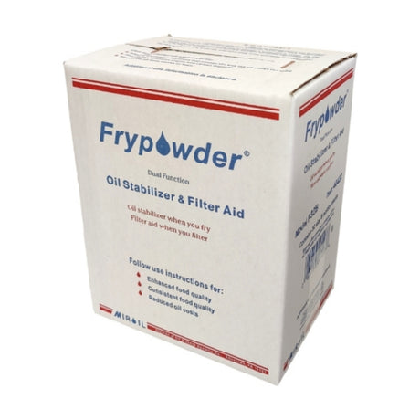 MirOil USA P32B-404322 Dual Function Oil Stabilizer & Filter Aid Small Carton Of 32 B-size Portion Packs