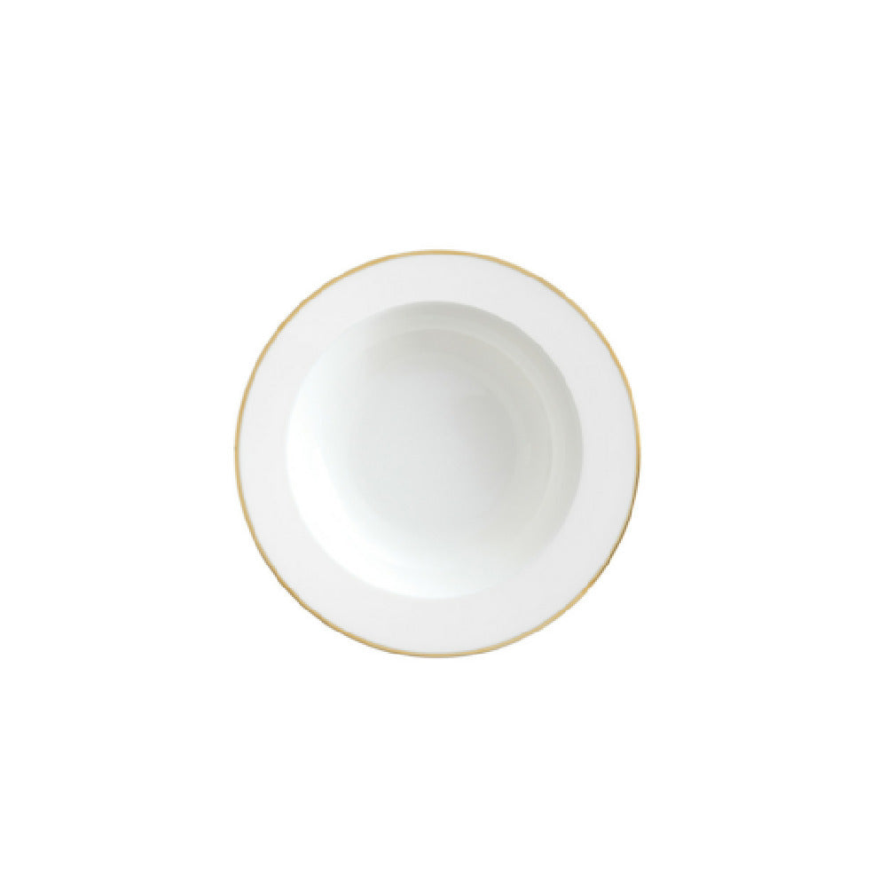 Fortessa RRP.CAMELIAG.12 Camellia Gold Soup Dish 9" (23cm) Dishwasher Safe