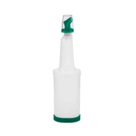 Alegacy Foodservice Products PQ2GR Pourer 32 Oz. (1 Qt.) Green Free-flow Spout & Base