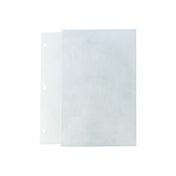 Risch PAGEPRO-CMBFFWD 5.5X8.5 Vinyl 3-Hole Punched Page Protector For CMBFF-WOOD