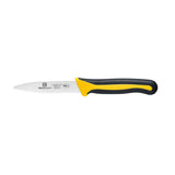 Thunder Group SLKF502 Serrated Paring Knife 3-1/2" Blade Soft-grip Handles