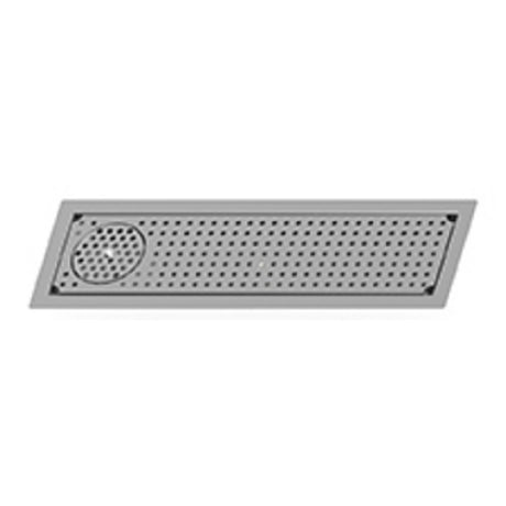 Eagle DIGRT-24 Eagle Spec-Bar® Drop-In Glass Rinser Trough Heavy Gauge Type 300 Stainless Drain Trough