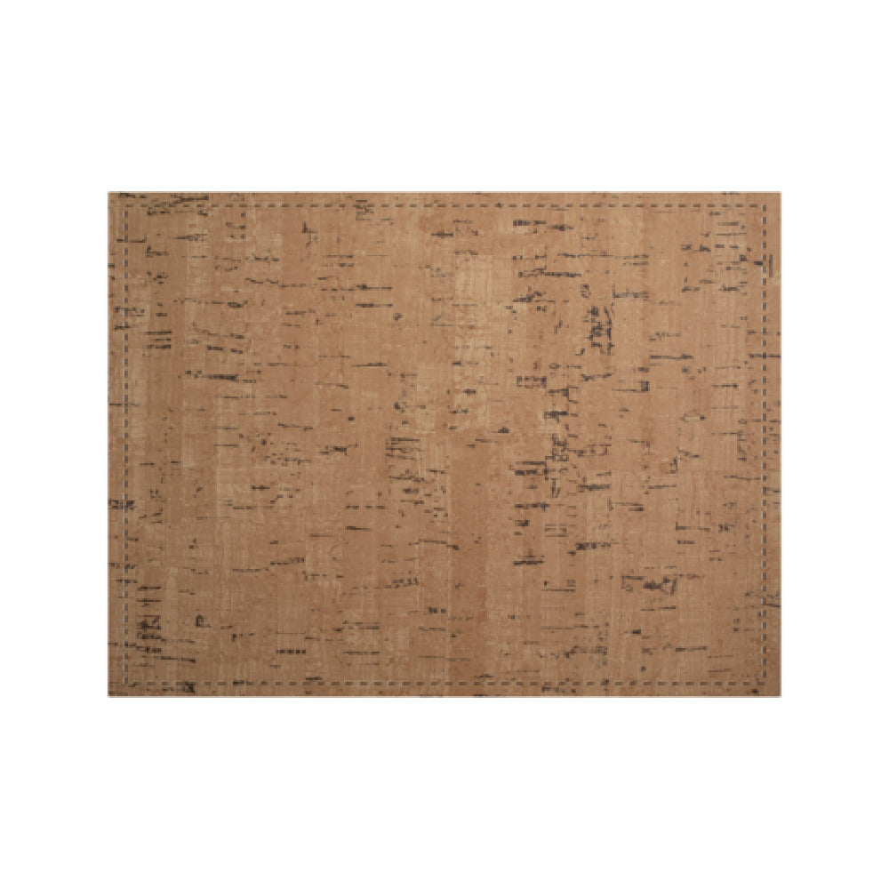 Risch PLACEMATDX-VINO 16X12 Vino Faux-cork Premium Sewn Placemat (specify Color)