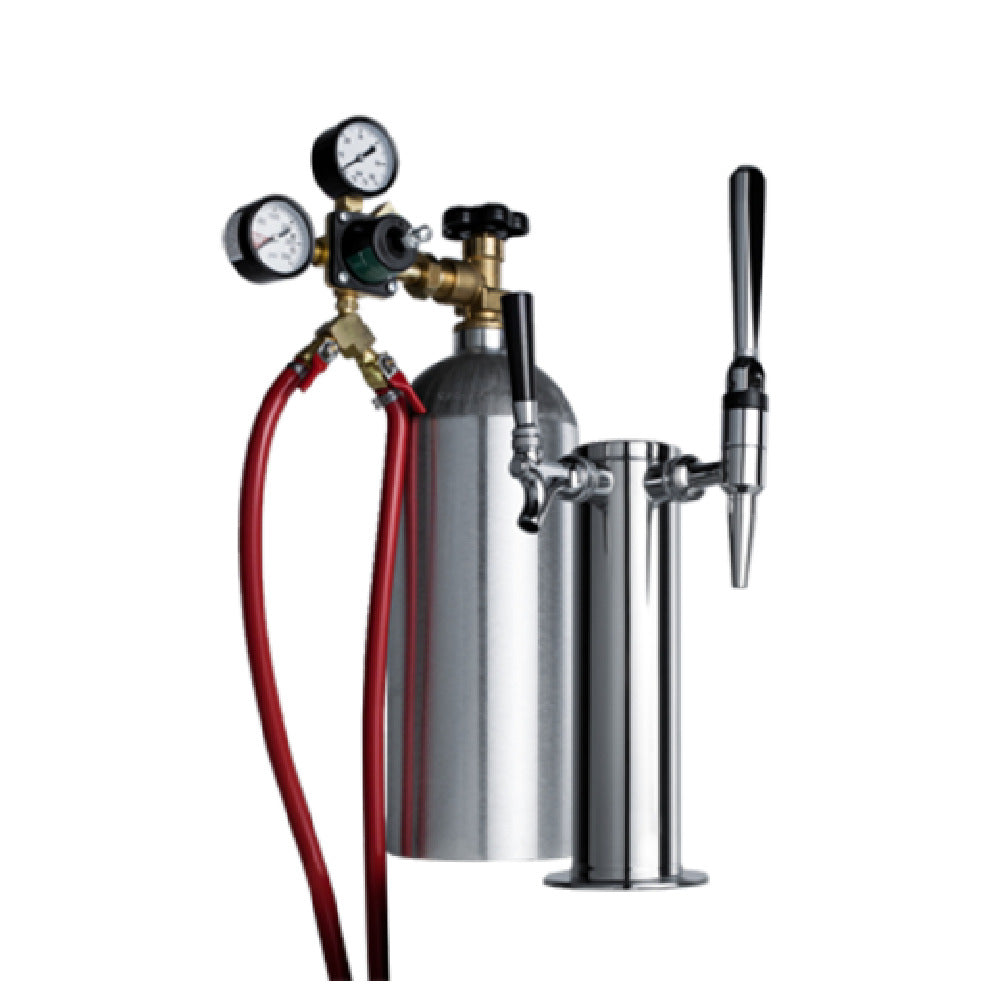 Summit KITCMTWIN Combo Nitro/Cold Brew Coffee Dispensing Tap Kit Designed For Nitro And Flat Iced Coffee