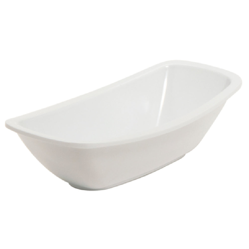 GET Enterprises OB-5-W Oval Acclaim Side Dish Bowl 4-1/2 Oz. 6" X 3" X 1-1/10"