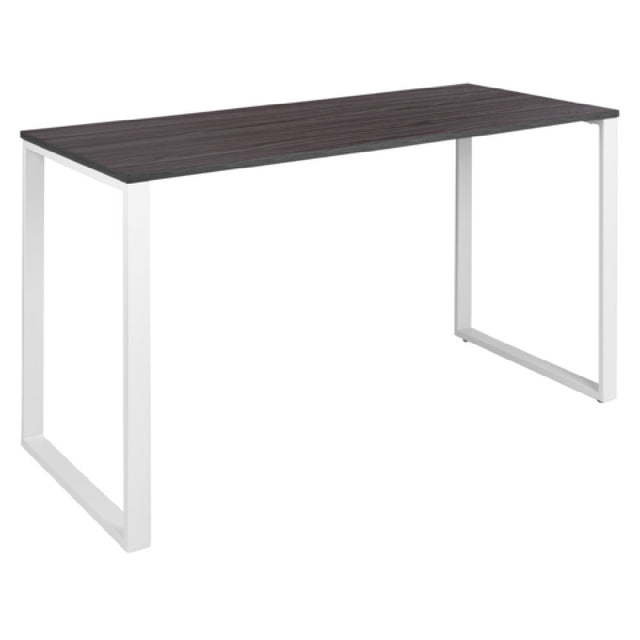 Flash Furniture GC-GF156W-14-GRY-GG Kimberly Computer Desk 55"W Laminated Rustic Gray Top With PVC Edging