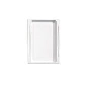 PacknWood 210APUTRP12F - Tray, 10.7"L X 7.5"W X 0.75"H, Atlas 1/2 (No Added PFAs)