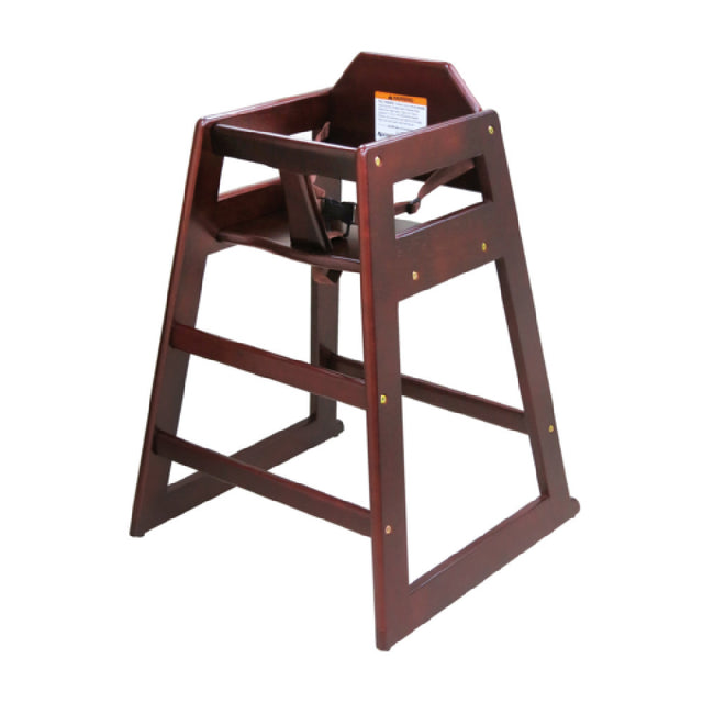 Admiral Craft HCW-5KD High Chair Stackable Reinforced Joints