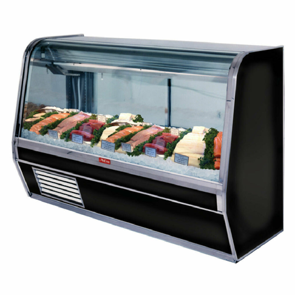 Howard-McCray R-CFS32E-8C-S-LED Curved Glass Fish/Poultry Service Case 98"W Single Duty